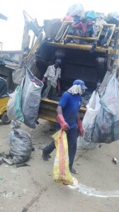 SPE waste management truck