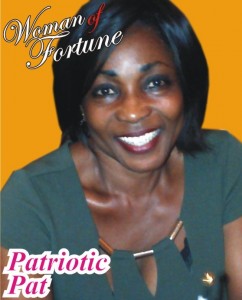 Patriotic Pat  is mms plus weekly's woman of fortune for this week
