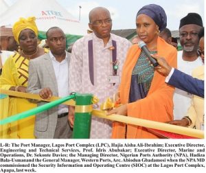 NPA MD Commissions Safety, Security Information, Operation Centre At Apapa