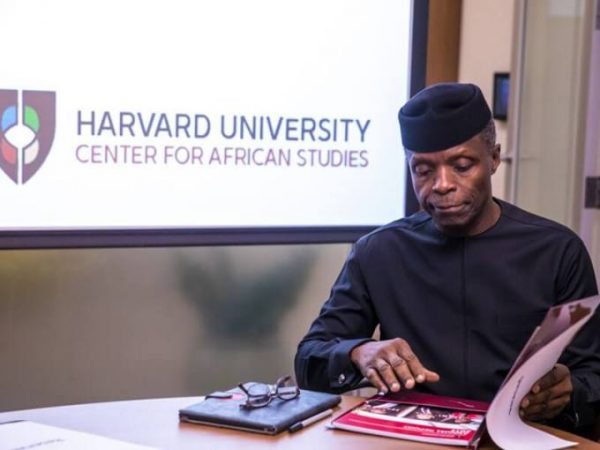 African Entrepreneurs, Businesses are Stepping Beyond Borders, Going Global, Says Osinbajo