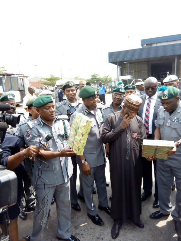 Apapa Customs Intercepts 40 Containers of Tramadol Worth N7.3bn, Two Aircrafts