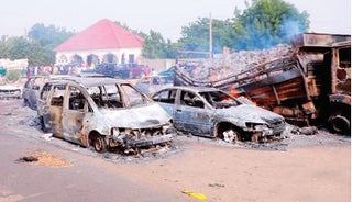 Boko Haram kills 30 travellers as military closes Maiduguri gate