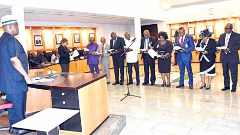 Wike inaugurates 17 perm secs as Rivers Assembly clears nine commissioners