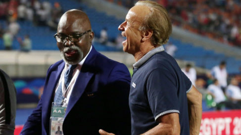 Rohr must accept salary in naira, stay in Nigeria, says NFF