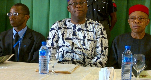 a Press Conference Organised by SON in Lagos