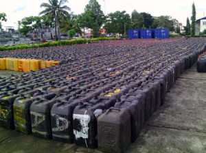 Nigeria: Navy Impounds 2,000 Gallons Of Petroleum Products