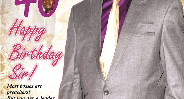 Mr. Kingsley Anaroke marks 40th birthday on Wednesday 12, 2014