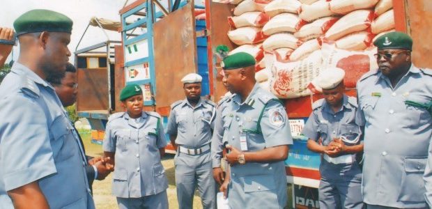Customs Impounds 64 Vehicles, Smuggled Rice Worth N1.6bn