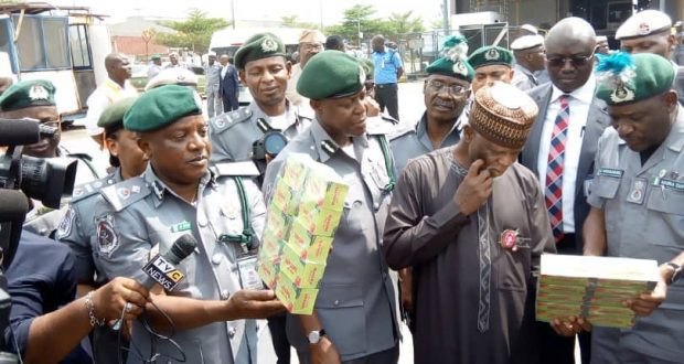 Seized 40 Tramadol Containers Arrested: Customs Officer Threatens To Expose Officer-Syndicates