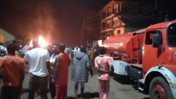 Another fuel tanker goes up in flames in Anambra