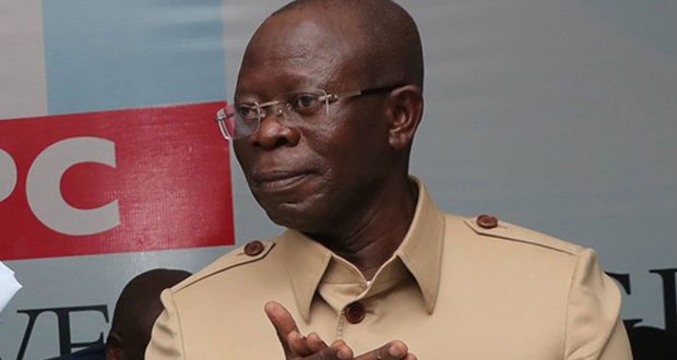 Oshiomhole pleads for out-of-court settlement in Ortom’s N10bn suit