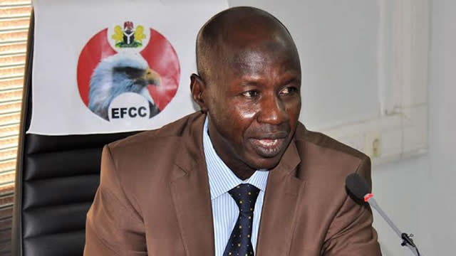 A former Assistant Director with the Department of State Services, Dennis Amachree, says the acting Chairman of the Economic and Financial Crimes Commission, Ibrahim Magu, became a law unto himself and refused to submit to constituted authority.  Amachree said this on Channels Television’s Sunrise Daily programme on Tuesday.  He said the Attorney-General of the Federation remained the supervising authority over the EFCC just as the Department of Justice oversees the activities of the Federal Bureau of Investigation in the United States.  The former DSS official said Magu should not have been engaged in a battle with the AGF, Abubakar Malami (SAN).  He said it wasn’t the DSS that arrested Magu but policemen attached to the Force Criminal Investigation and Intelligence Department.  Amachree said, “I think Magu has some blame on his side. Apparently, he was operating as a law unto himself. He must be reporting to somebody. Even in the US, the FBI reports to the Department of Justice. In Nigeria, EFCC ought to report to the AGF who is now the originator of the allegations.  “When this thing came up, they knew he may not want to come, I don’t know, but he was stopped on the way to another meeting but they said he must go before the panel. He was accosted by policemen from the FCID.  “However, because they were policemen in plain clothes, many people thought it was the DSS.”  Magu has been in police detention since Monday responding to about 24 allegations.  He is set to face a Presidential panel again today to answer more questions.