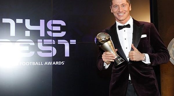 Lewandowski beats Ronaldo, Messi to FIFA’s award
