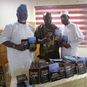 Adesanwo launched two new books in Lagos