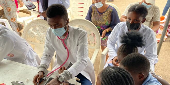 2021 Taiwo Afolabi Rural Dental Outreach held at Gbagi Market, Ibadan