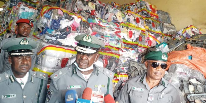 Customs FOUC Seizes Armoured Vehicle, Other Contrabands Worth Over N300m