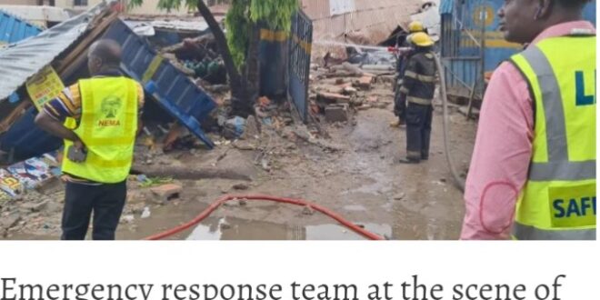 Five killed as gas explosion rocks Ladipo in Lagos