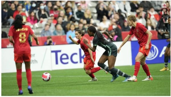 Friendly: Canada fight back to draw Super Falcons 2-2