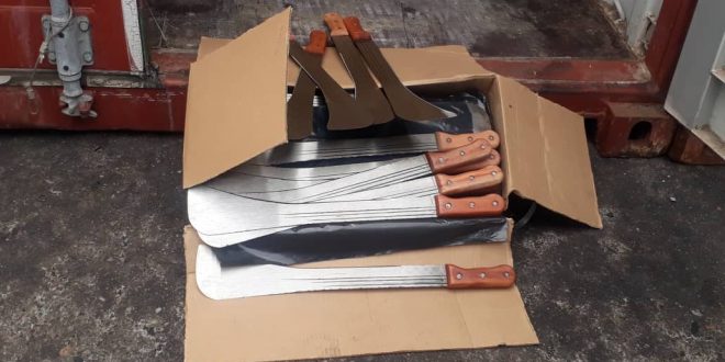 Customs 206,000 Machetes Seizures And Security Implications