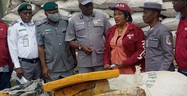 Customs FoU Zone B Hands Over Seized Drugs To NDLEA