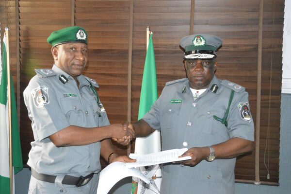 Compt. Salefu Assumes Duty As New CAC Western Marine Customs Command