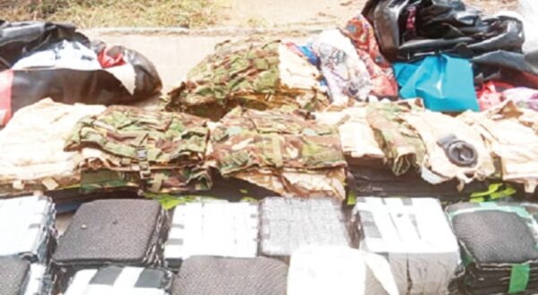 N13bn drugs, military hardware seized at Lagos airport