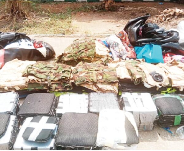 N13bn drugs, military hardware seized at Lagos airport