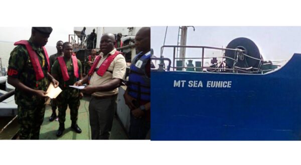 Nigerian Navy Hands over Vessel To NIMASA For Flouting IMO Regulation