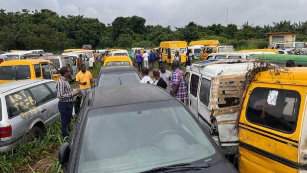 Lagos releases impounded vehicles free of charge