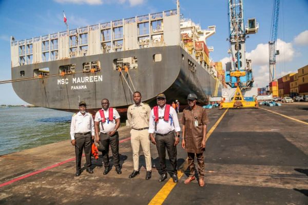 TinCan Island Port Receives Largest Ever Container  Vessel
