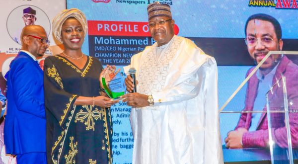 Bello-Koko Wins Champion Newspapers Maritime Icon Of The Year Award