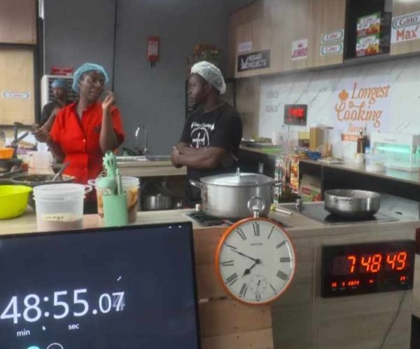 Nigerian chef, Hilda Baci, surpasses previous cooking marathon record holder