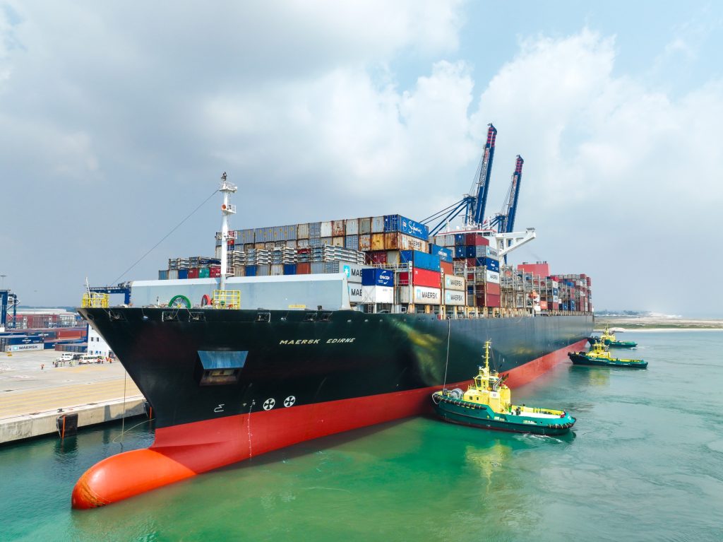 Lekki Deep Seaport Berths Largest Container Vessel On Nigerian Waters