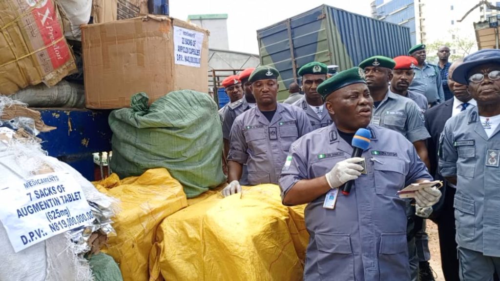 Customs Seize N1.7bn Fake Drugs In Oyo/Osun