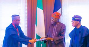 Presidential Committee On Nigeria’s Maritime Boundary Extension Submits Report