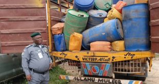  Oyo/Osun Customs Command Seizes 94 Drums Of PMS, Others