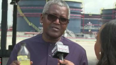 Dangote Refinery Presents First Petrol Sample, Says Product For Nigerians, Africans