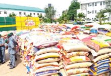 NCS Intercepts 2,000 Bags Of Rice, 844 Rifles