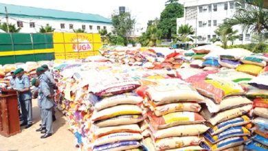 NCS Intercepts 2,000 Bags Of Rice, 844 Rifles