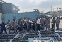 Customs Deliver 3,897 Arms, Ammunition To Control Centre