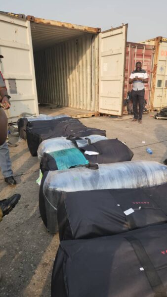 Apapa Customs, NDLEA Intercept 13 Bags Of Canadian Loud Weighing 347.5kg