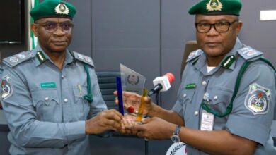 ACG Babandede Lauds Compt. Oshoba On Revenue Performance, Tasks Officers On Integrity, Trade Facilitation