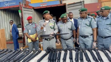 Customs Uncover 399 Rifles At Tincan Island Port