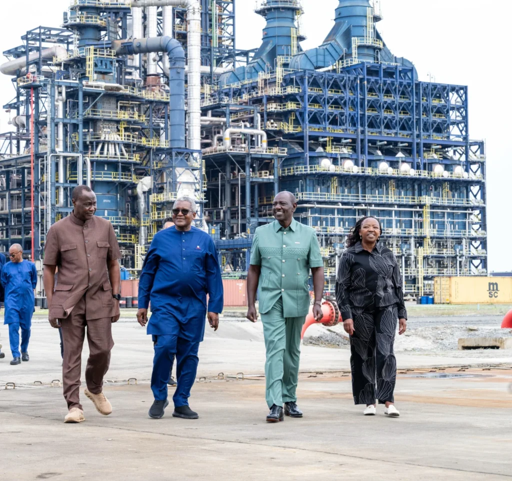 Ruto Hastens Process As Dangote Vows Bigger Kenyan Refinery